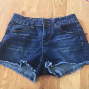 Girls Mudd Jean shorts size 9
